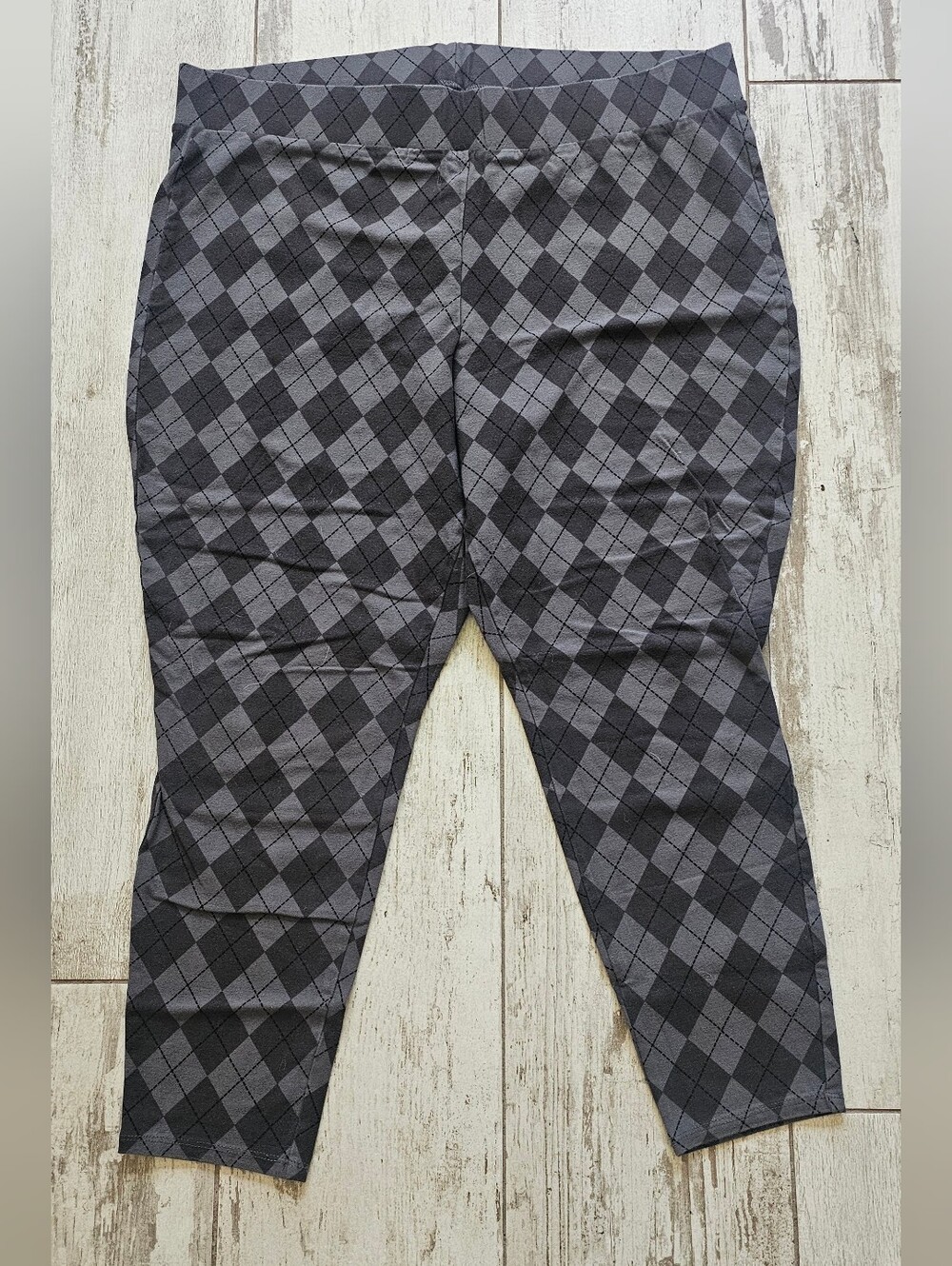 Torrid Leggings Pants Argyle 3X